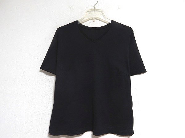 N9030:BURBERRY LONDON(バーバリーロンドン)VネックTシャツ/濃紺/F/三陽商会:36拍卖