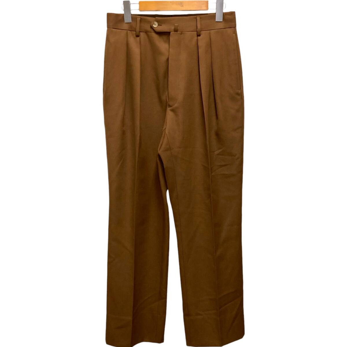 CARUSO (カルーソー) per NEAT 2タック ウール トラウザーパンツ スラックス イタリア製 NT25TB 44 ブラウン メンズ/199拍卖