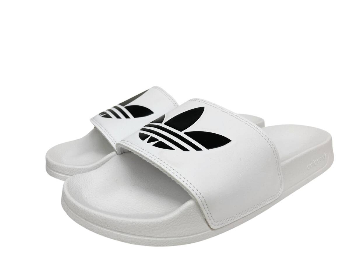 【新品】 adidas Originals (アディダスオリジナルス) ADILETTE LITE SLIDES シャワーサンダル アディレッタ FU8297 28.5cm US10 白/028拍卖