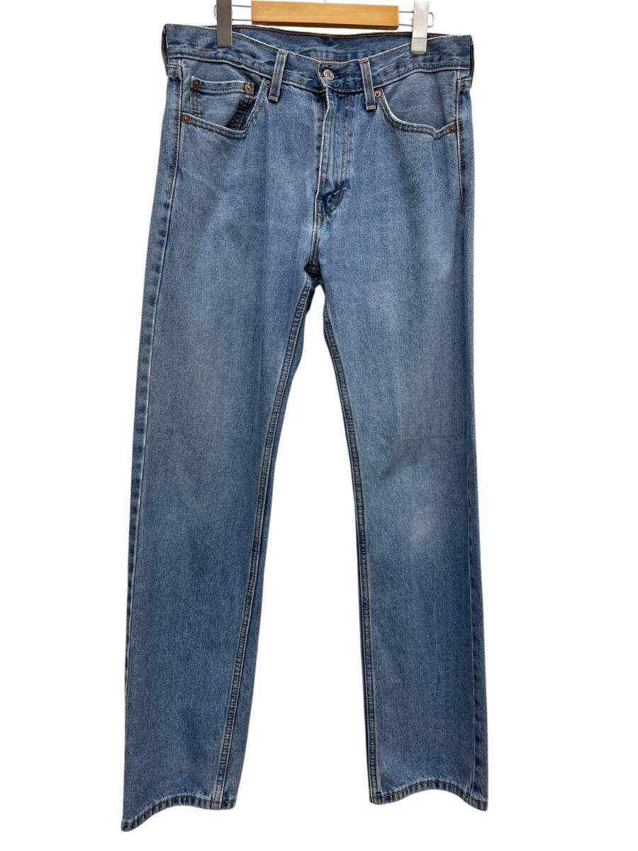 Levi’s (リーバイス) 505 レギュラーフィット ストレートデニムパンツ バングラデシュ製 005054891 W32L32 ブルー メンズ/045拍卖