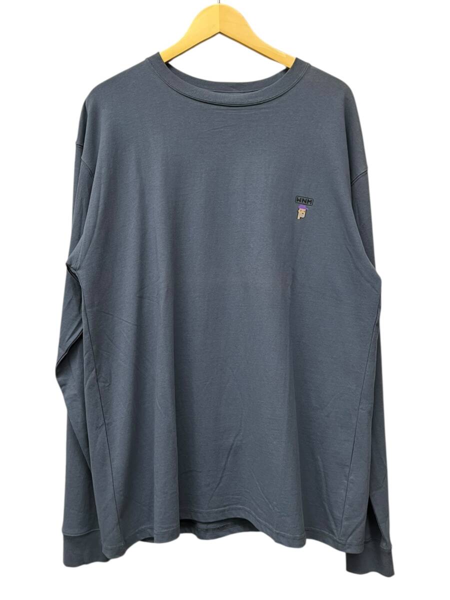 WIND AND SEA (ウィンダンシー) × MADNESS (マッドネス) L/S TEE PUNK HEAD 長袖 Tシャツ 長袖 MWS-LT3 XL ネイビー メンズ/199拍卖