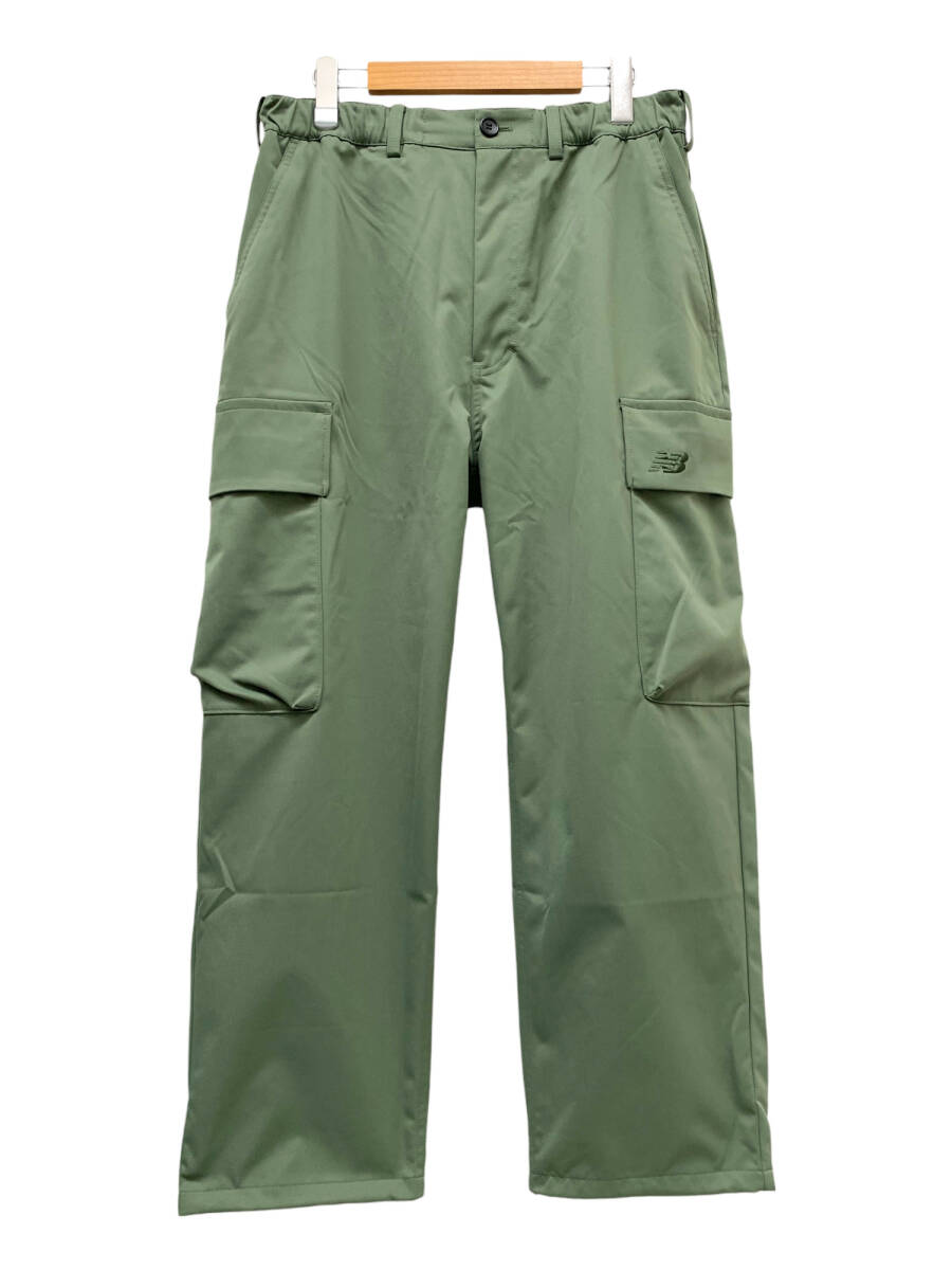 NEW BALANCE (ニューバランス) Stretch Twill Wide Cargo Pants パンツ AMP45689 M グリーン メンズ/036拍卖