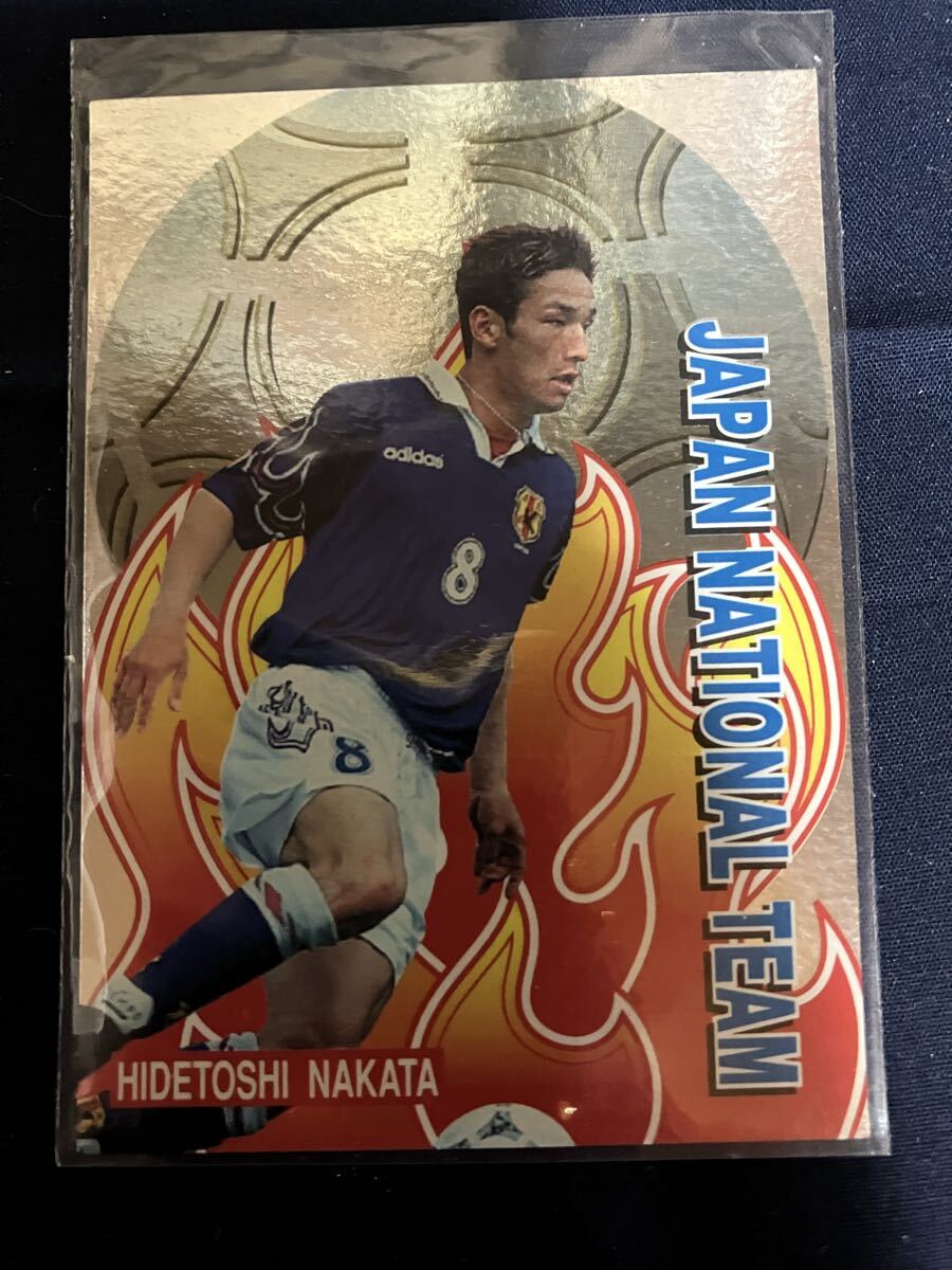 1997 97 Jカード インサート 日本代表 17of23 中田英寿 Jリーグ オフィシャル トレーディングカード サッカーカード ローマ パルマ トレカ拍卖