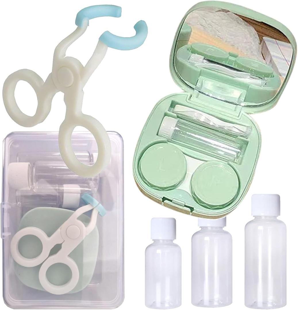 4-28★コンタクト装着器具セット アプリケーター レンズケース ブラケット拍卖