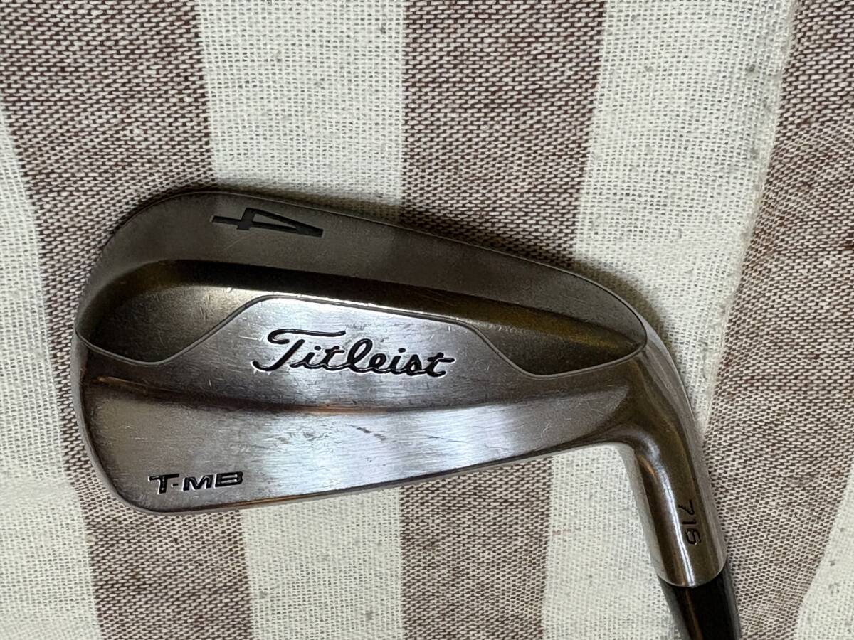 ★T-MB 716フォージドアイアン 4番単品 ダイナミックゴールドスチールシャフト S200装着!中古品★拍卖
