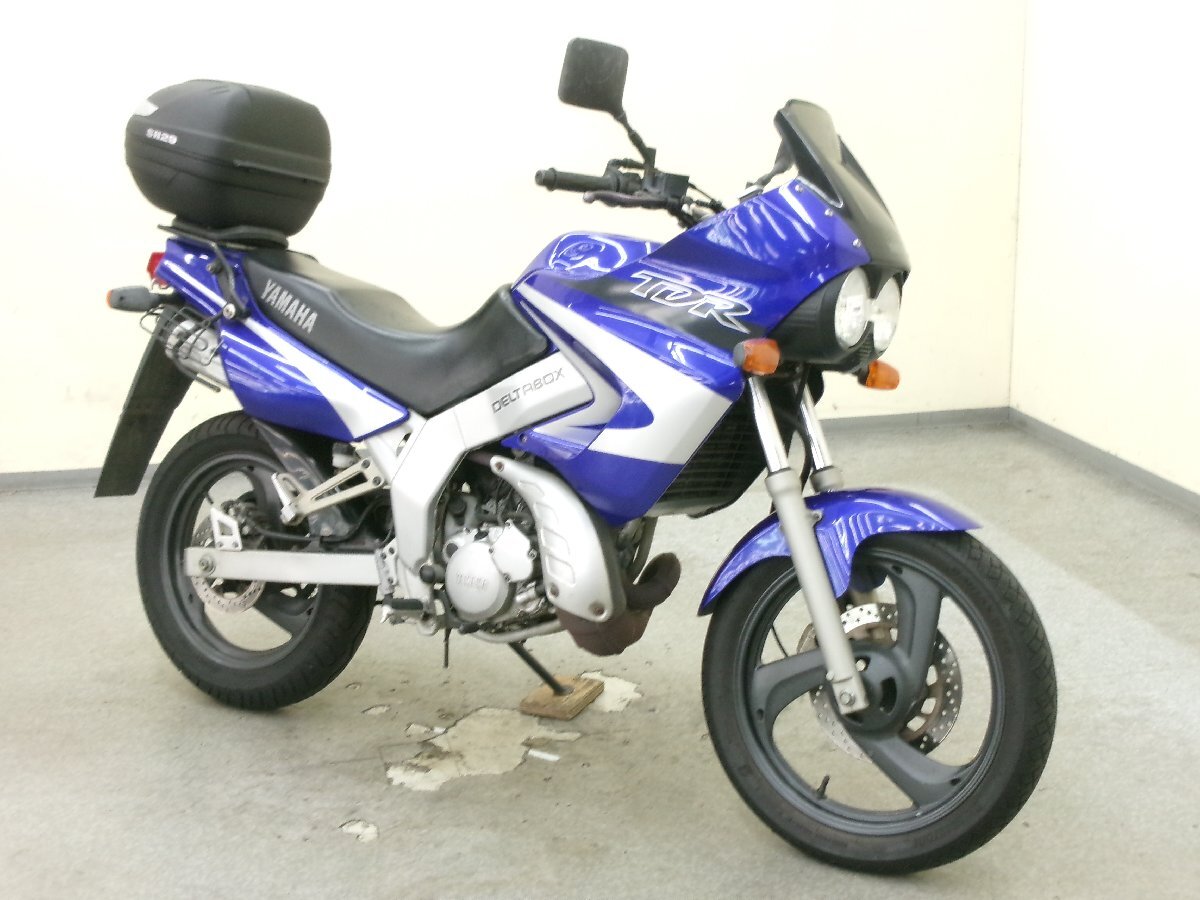 最終出品 配送無料 YAMAHA TDR125【動画有】ローン可 土曜現車確認可 要予約 モタード 2スト 原付2種 ベルガルダ ヤマハ 車体拍卖