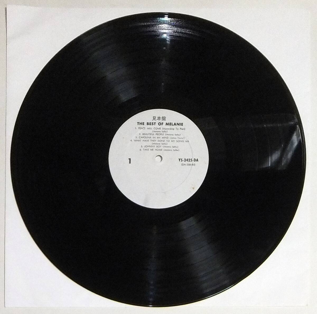 ◆白ラベル盤:LP ベスト・オブ・メラニー☆YS-2425-DA拍卖