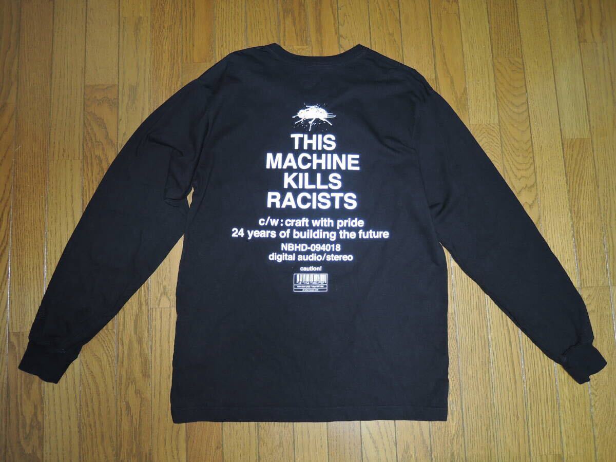 NEIGHBORHOOD ネイバーフッド ロンTシャツ S 黒 ブラック 長袖Tシャツ カットソー /拍卖