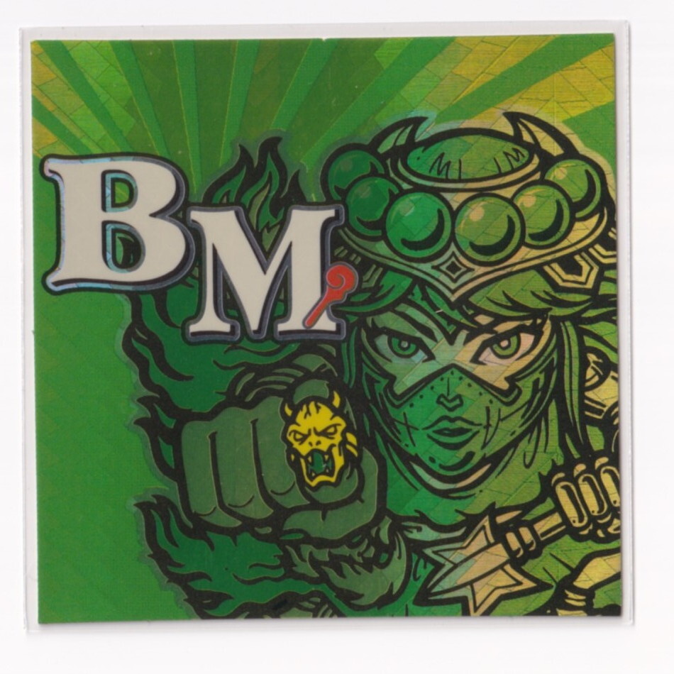 ビックリマン セレクション1  4期Ver1 ヘッド サタンマリア(SSC緑) (スピード) 【3子08】拍卖