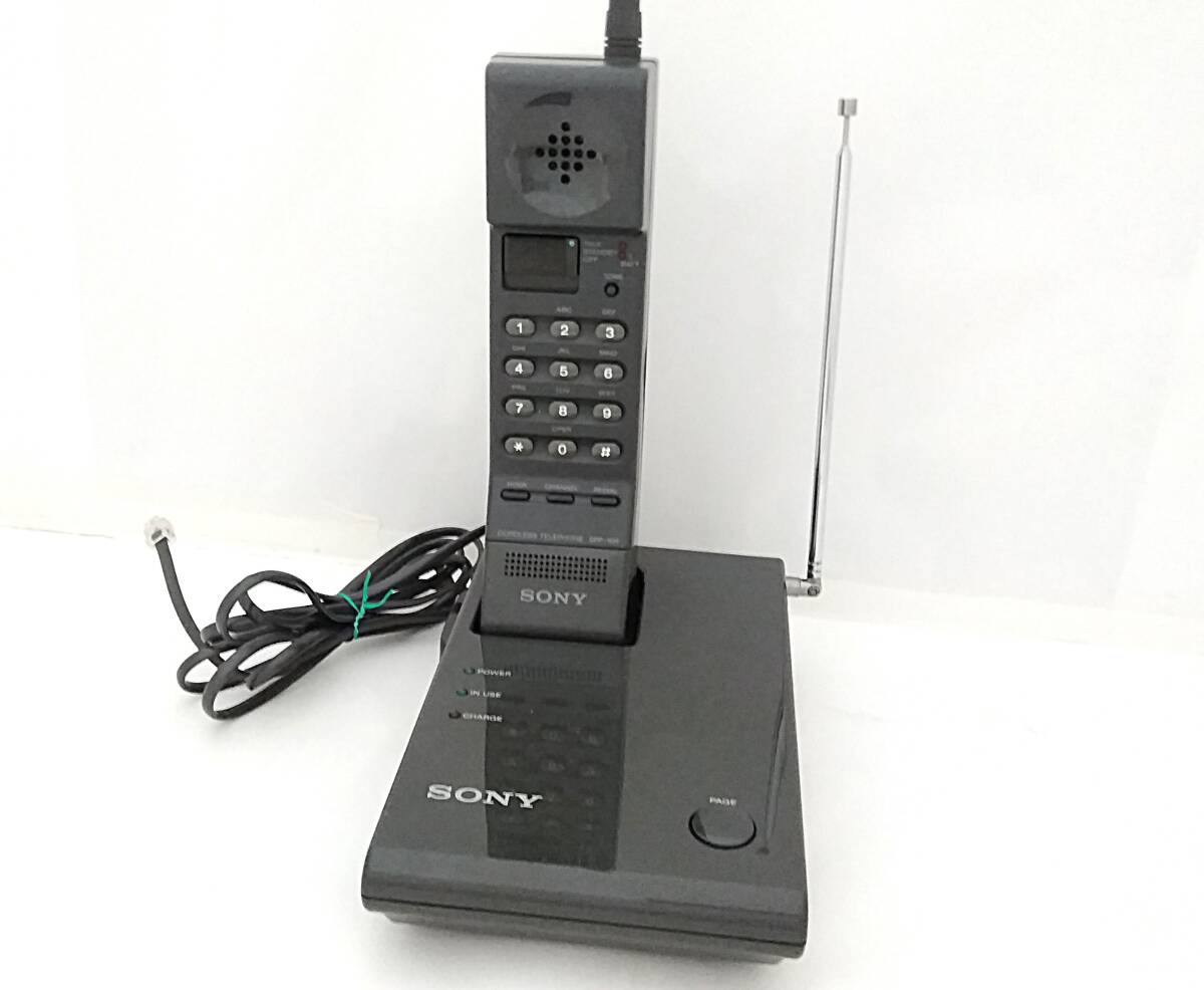 【TN-2315】ジャンク品/欠品あり/長期保管品/SONY コードレステレホン SPP-100/コードレス電話機/昭和レトロ/部品取り/中古(SH)拍卖