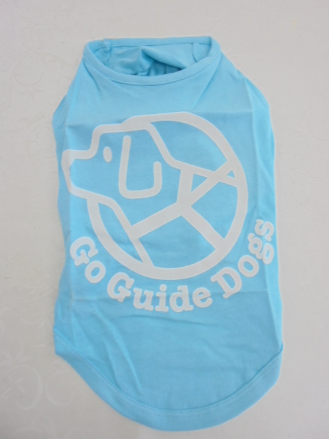 【KCM】PTO-166-D3★未使用・保管品★Asuku/アスク チャリティーTシャツ ライトブルー D3号 袖なしタイプ 綿100%拍卖