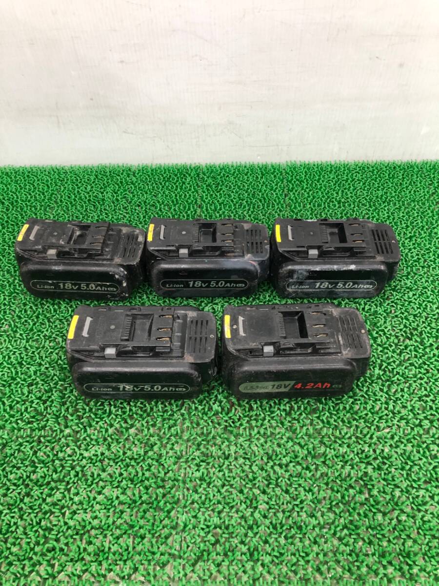 【中古品】Panasonic 18Vバッテリー 5個セット 〇 ITKCCMS5WH2I拍卖