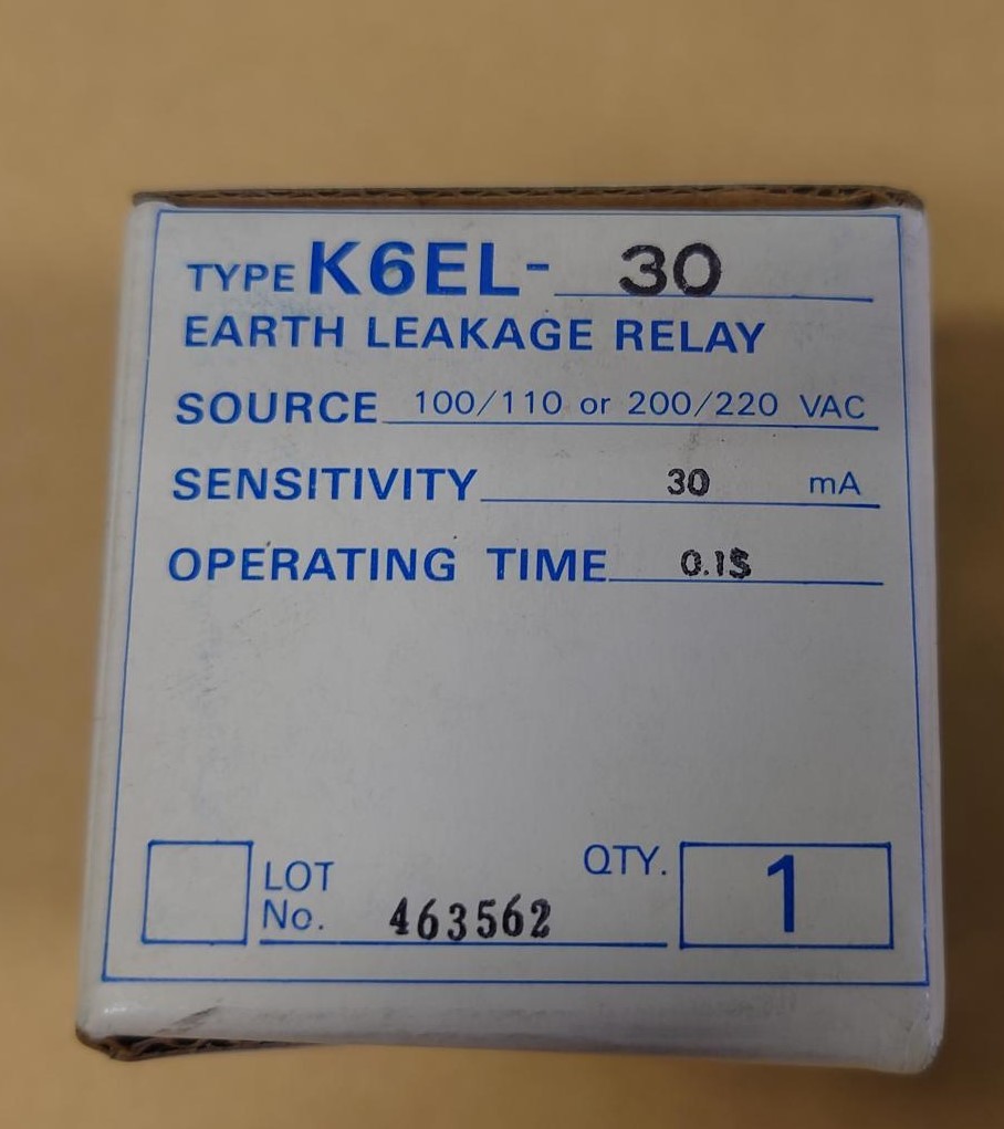 オムロン OMRON K6EL-30 漏電リレー 未使用品拍卖