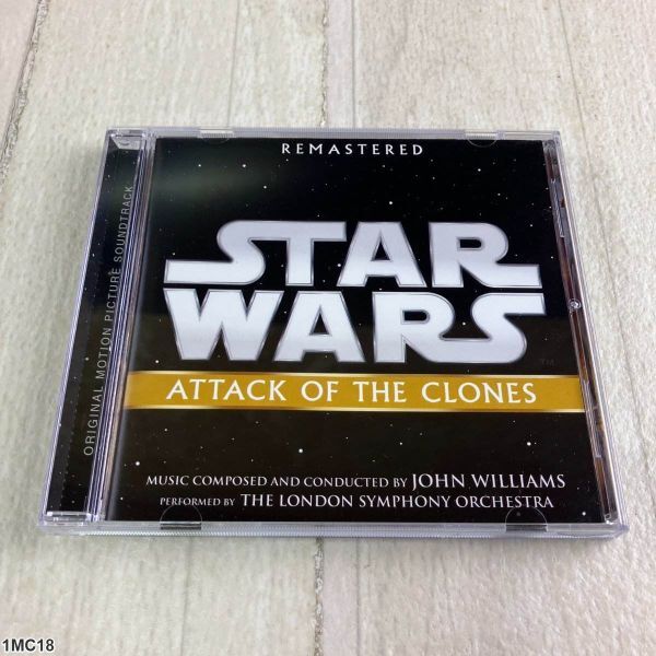 1MC18 サウンドトラックCD / スター・ウォーズ エピソード2 クローンの攻撃 / ジョン・ウィリアムズ / ロンドン交響楽団拍卖