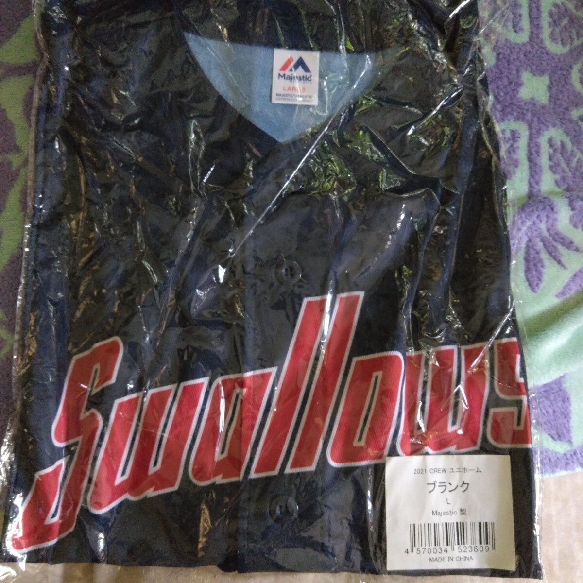 【G】東京ヤクルトスワローズ ■CREW ユニフォーム■サイズL■拍卖