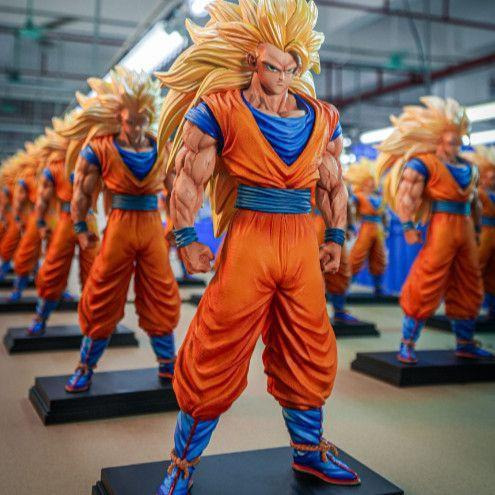 ドラゴンボール 孫悟空 スーパーサイヤ人3 フィギュア ガレージキット拍卖