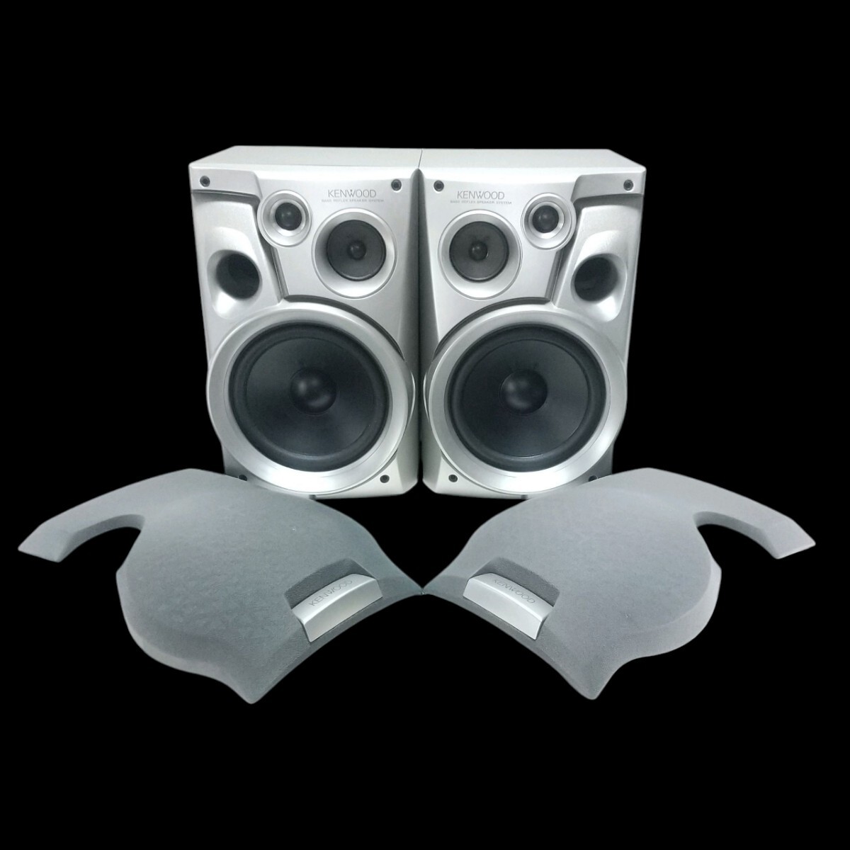 KENWOOD LS-N651 スピーカーペアJVCケンウッド 6Ω 100W拍卖