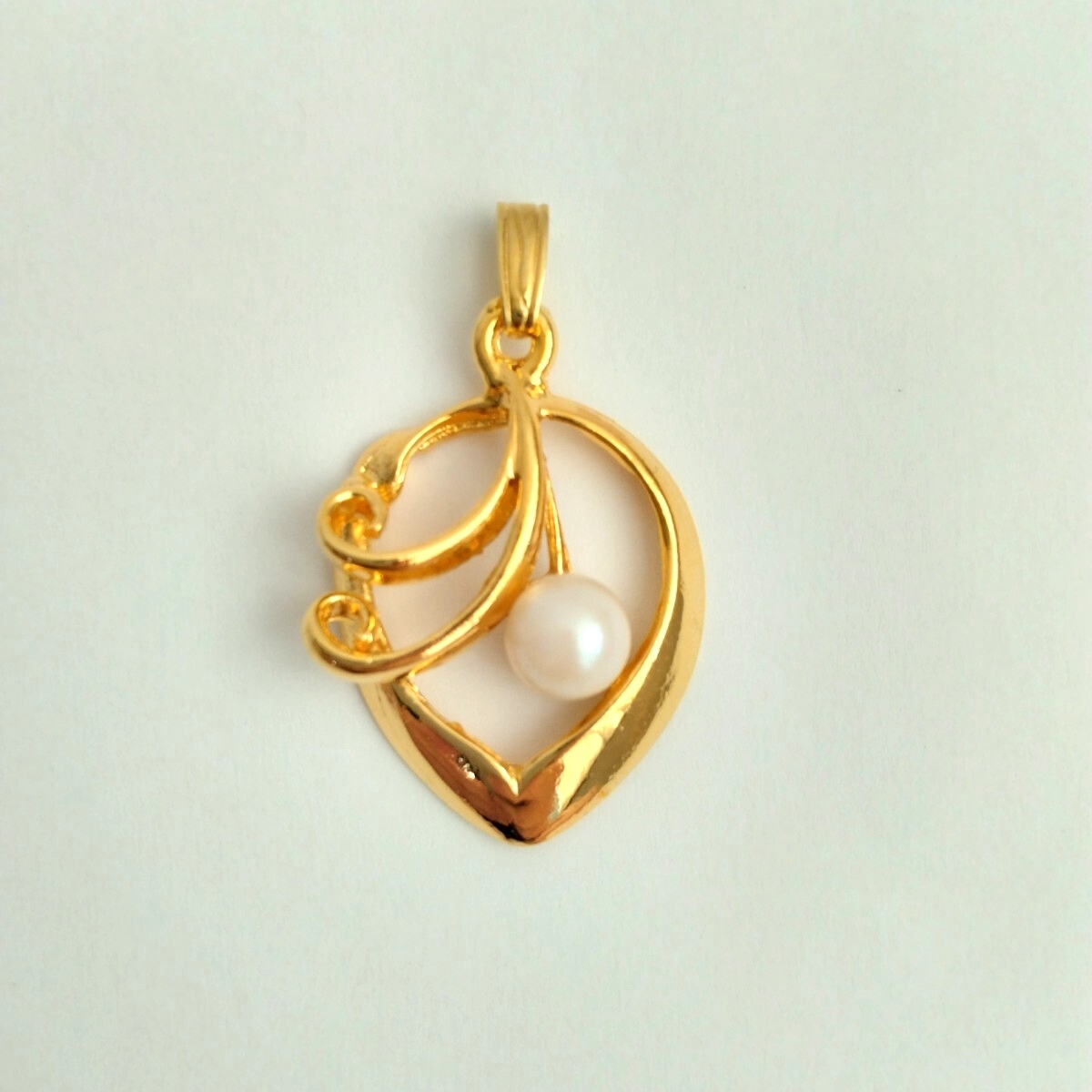 昭和レトロ パール ゴールド ペンダントトップ ネックレストップ レトロ ヴィンテージ 送料無料拍卖