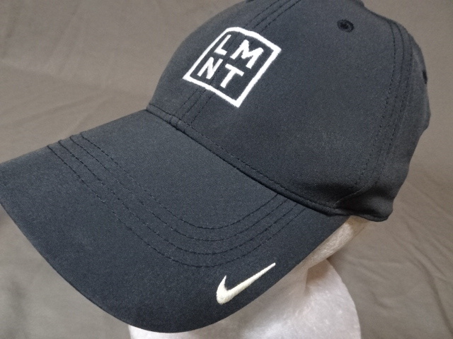 激レア USA購入【Nike】【LEGACY91】【DRI FIT】アメリカ企業モノ 電解質ドリンク【LMNT】【STAY SALTY】ロゴ刺繍入りキャップ 黒 中古良品拍卖