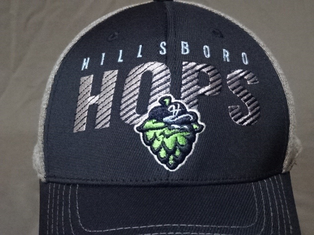 激レア USA購入【47BRAND】 MLB アリゾナ ダイヤモンドバックス傘下 マイナーリーグ オレゴン州【Hillboro Hops】ロゴ刺繍入りCAP 中古良品拍卖