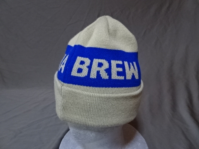 激レア MADE IN USA シアトル発 人気アウトドア系ブランド【Coal】 x 健康飲料 【BREW DR KOMBUCHA】ロゴ刺繍入り ニットキャップ 中古品拍卖