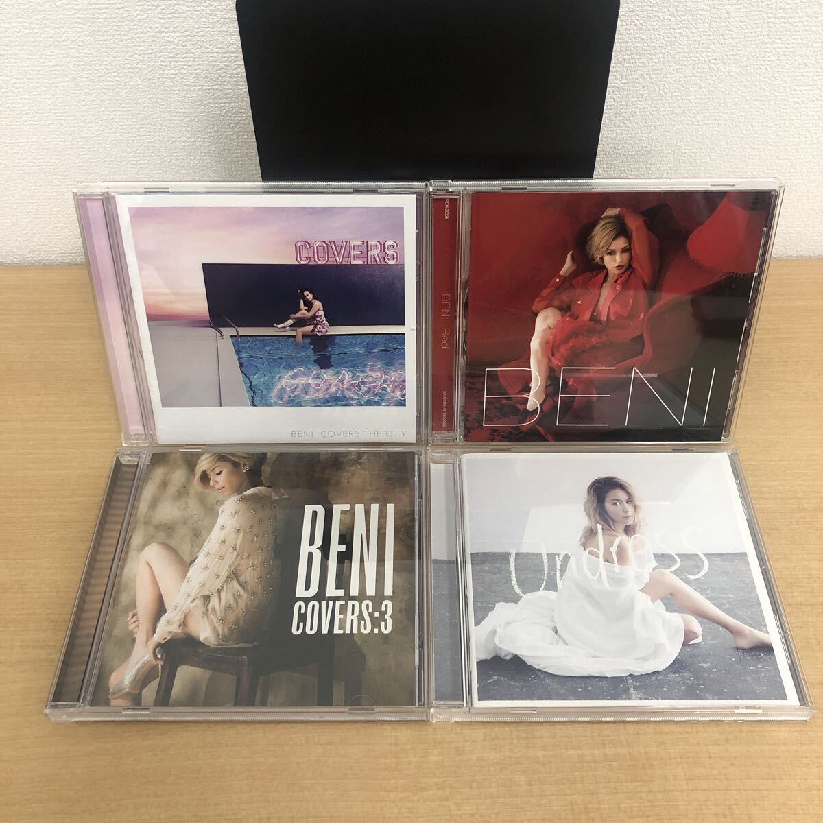 Y0801C BENI CD アルバム 4巻セット COVERS THE CITY/Red/COVERS:3/Undress/邦楽 /ユニバーサルミュージック 拍卖