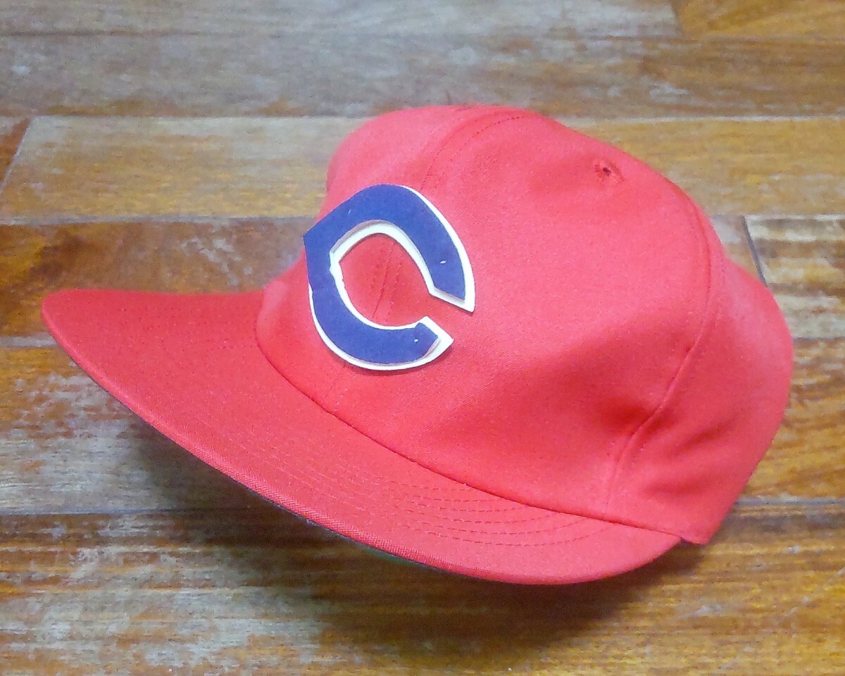 広島東洋カープ CAP サイズ 55cm 帽子 子供用 当時物 1970年代 激レア 絶版 昭和レトロ 日本プロ野球 NPB 正規品 検 NEWERA拍卖