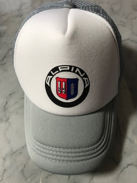 値下げ特価!送料無料!さり気なく目立つ!誰も持ってない?アルピナ ALPINAロゴ グレー 夏向きメッシュタイプ B3 B4 B5 B7 拍卖