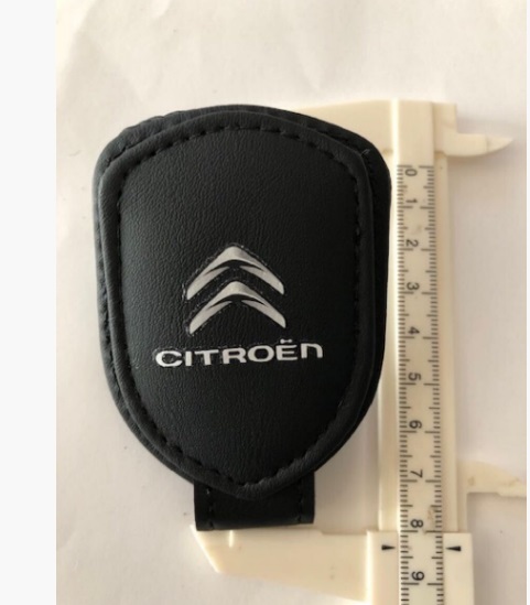 送料無料!シトロエンロゴ レザー調眼鏡ホルダー C3 C4 C5 ds3拍卖