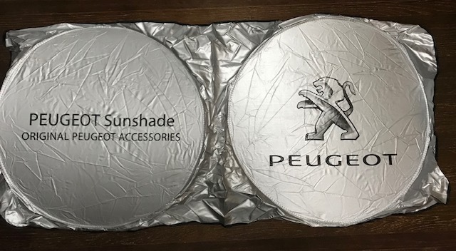 送料無料!誰もしてない!駐車場で目立つ!プジョー PEUGEPTロゴサンシェード  安心の国内発送!308 508 RCZ 3008拍卖