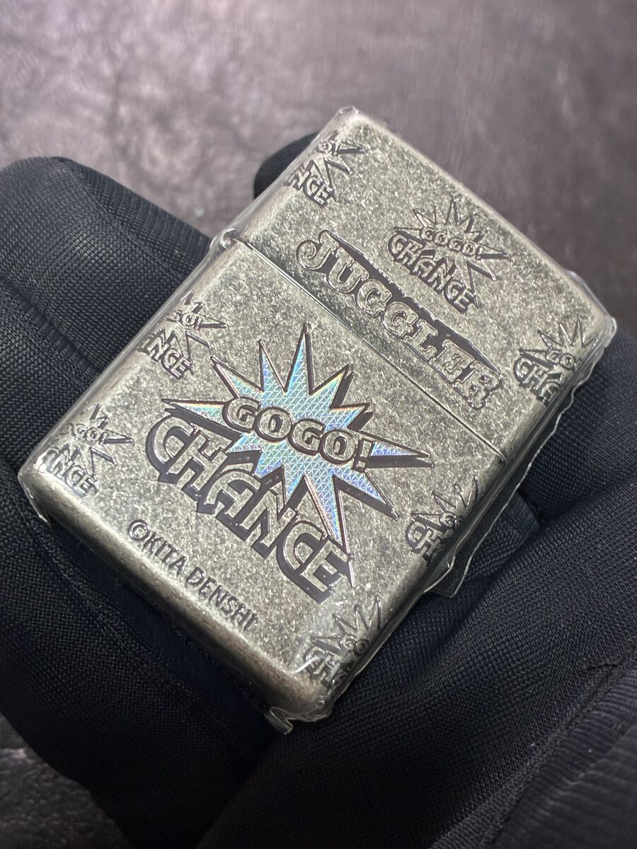 zippo ジャグラー 装飾 4面加工 シルバー 特殊加工 希少モデル 2021年製 GO GO CHANCE JUGGLER拍卖
