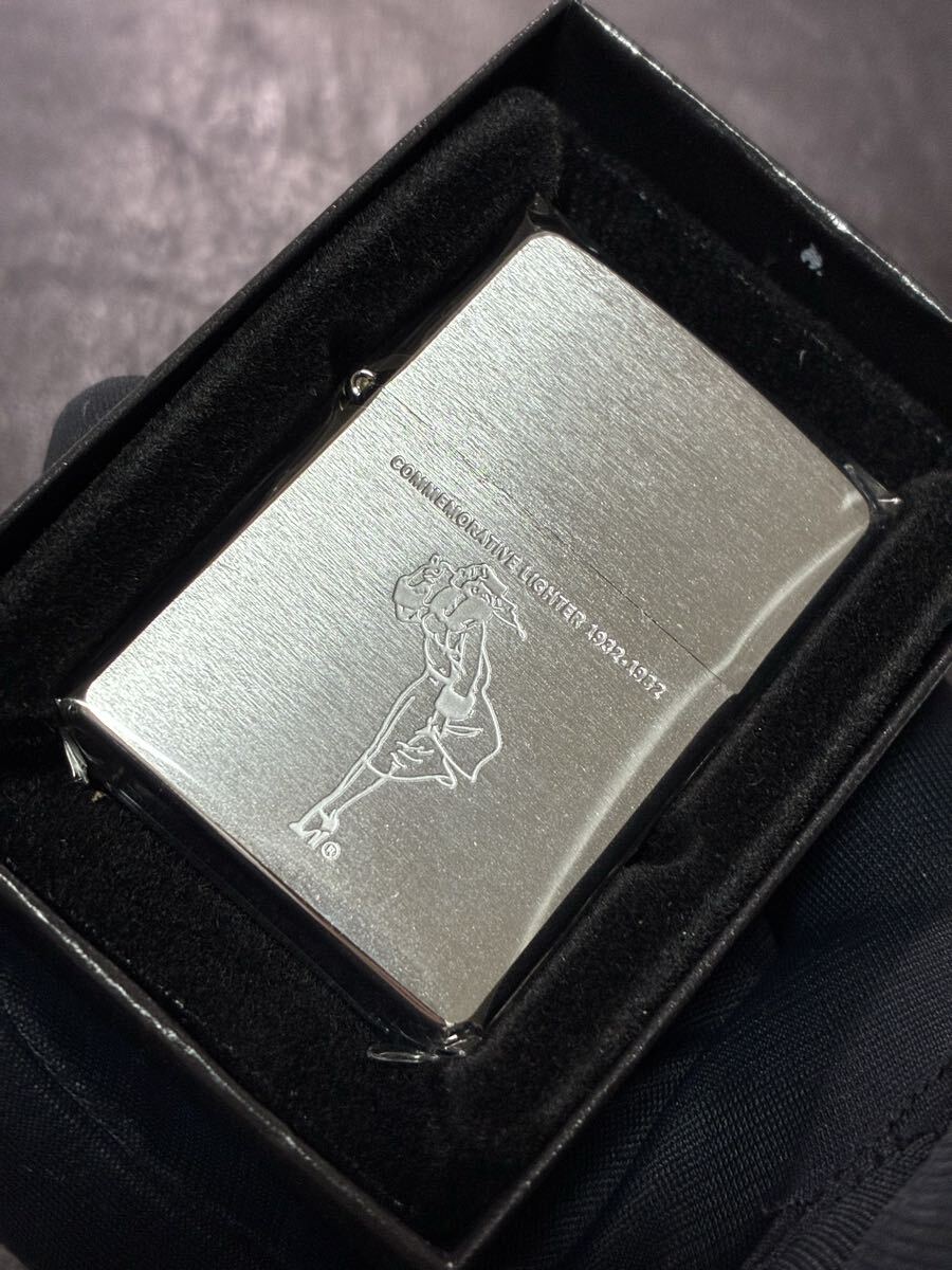 zippo WINDY COMMEMORATIVE 前面刻印 希少モデル ヴィンテージ 2003年製 ウィンディ シルバーインナー 2003年製 ケース 保証書付き拍卖
