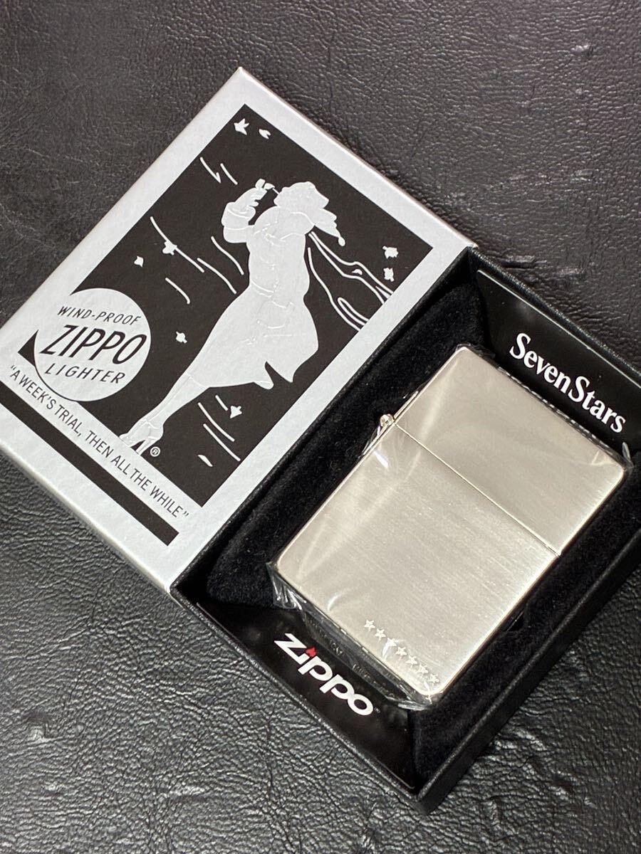 zippo Seven Stars 1935REPLICA 限定品 外ヒンジ 七連星 希少モデル 2017年製 セブンスター 1935レプリカ ケース 保証書付き拍卖
