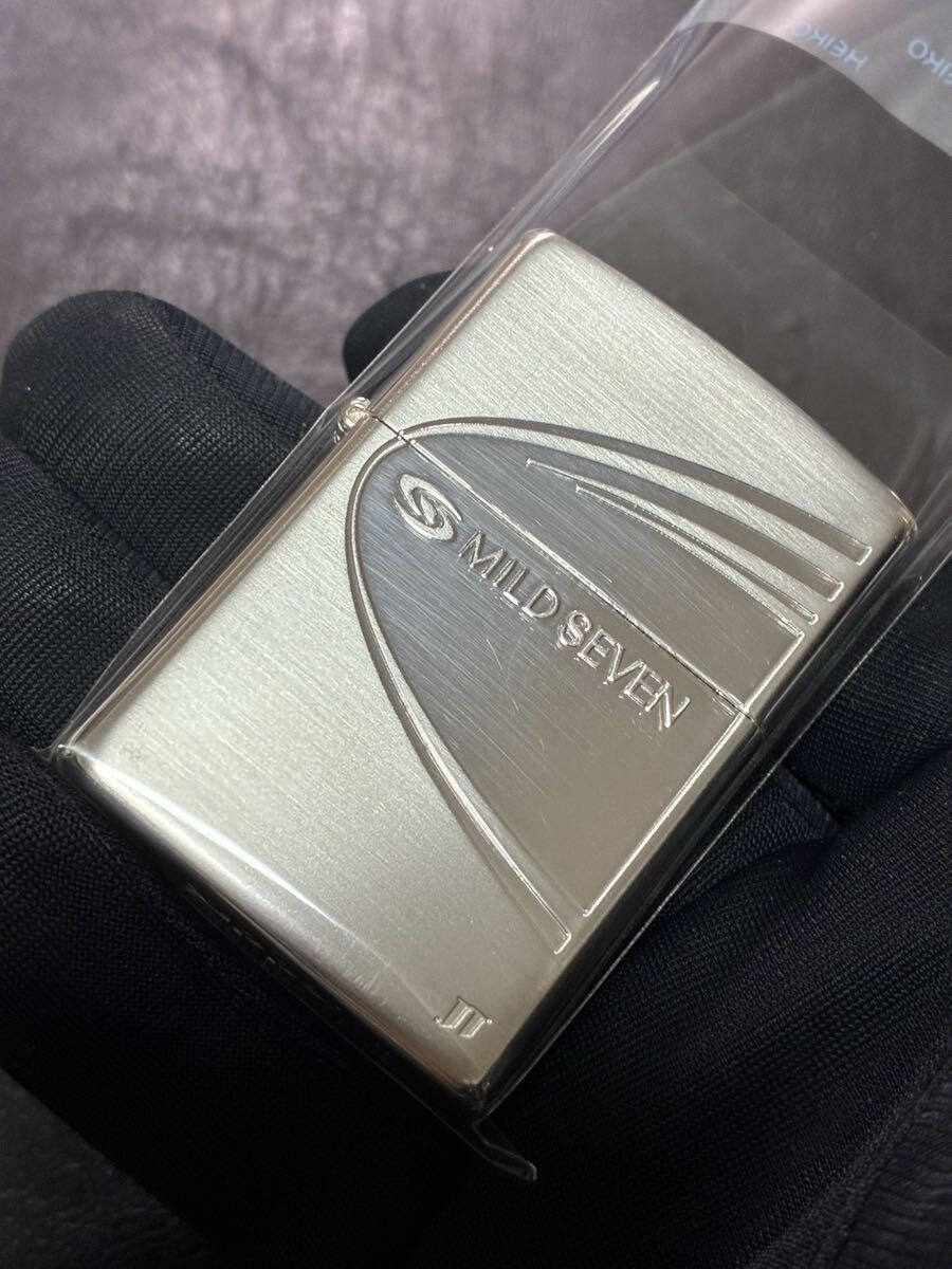 zippo マイルドセブン 希少両面デザイン 限定品 希少モデル 2011年製 MILD SEVEN JT NIPPON シリアルナンバー NO.1337 拍卖