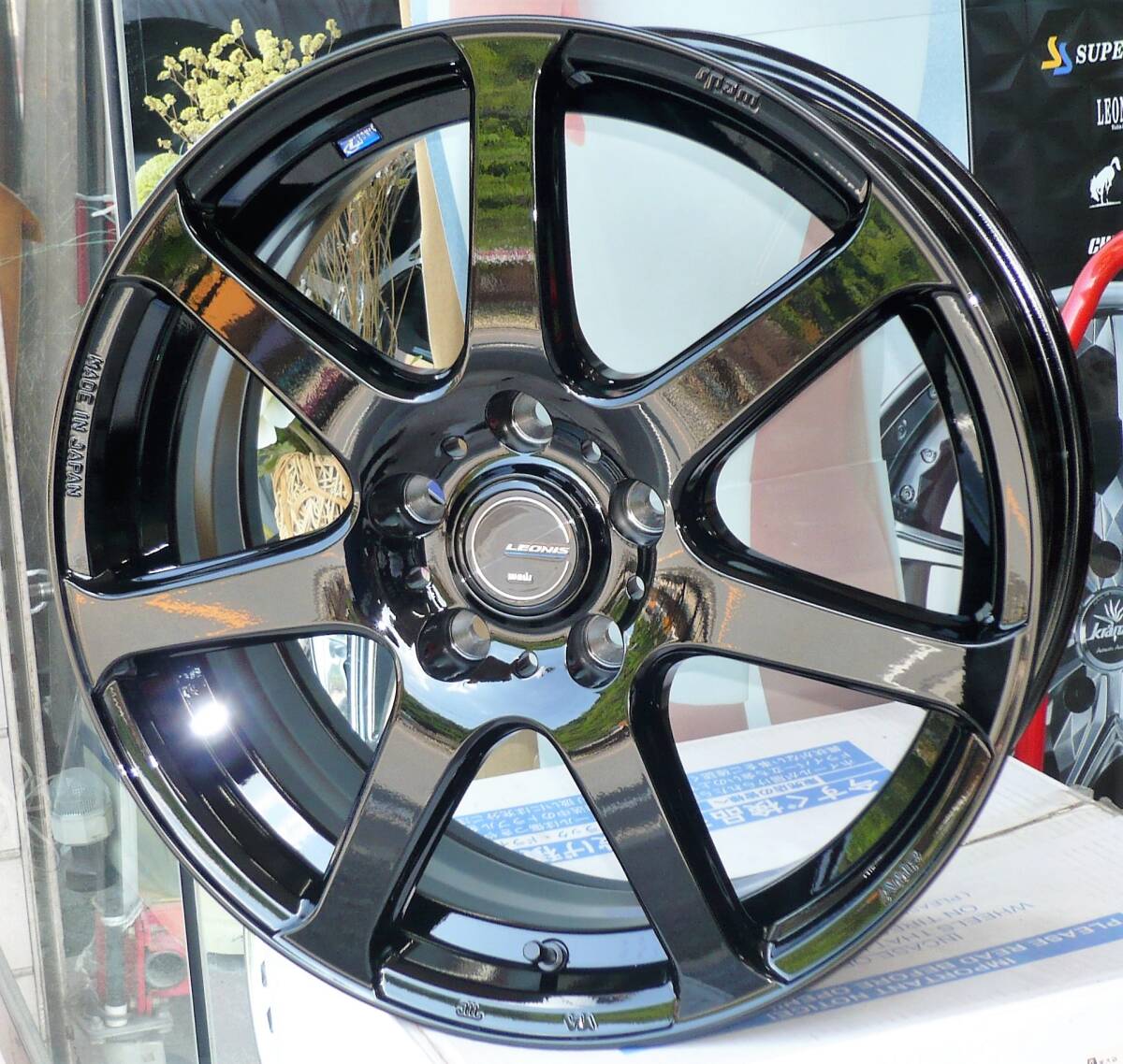 税込! ZC33S系 スイフト スポーツ用ホイール 「LEONIS NAVIA 07」 新品1台分拍卖