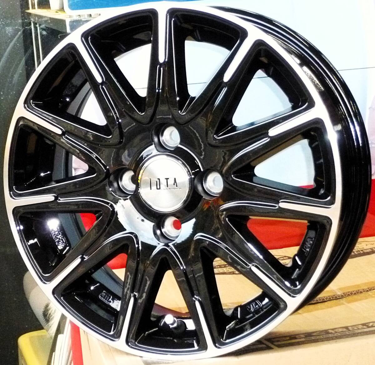 税込! M900A/M910A系 ルーミー用ホイール 「ティラード イオタ」BP 新品1台分拍卖