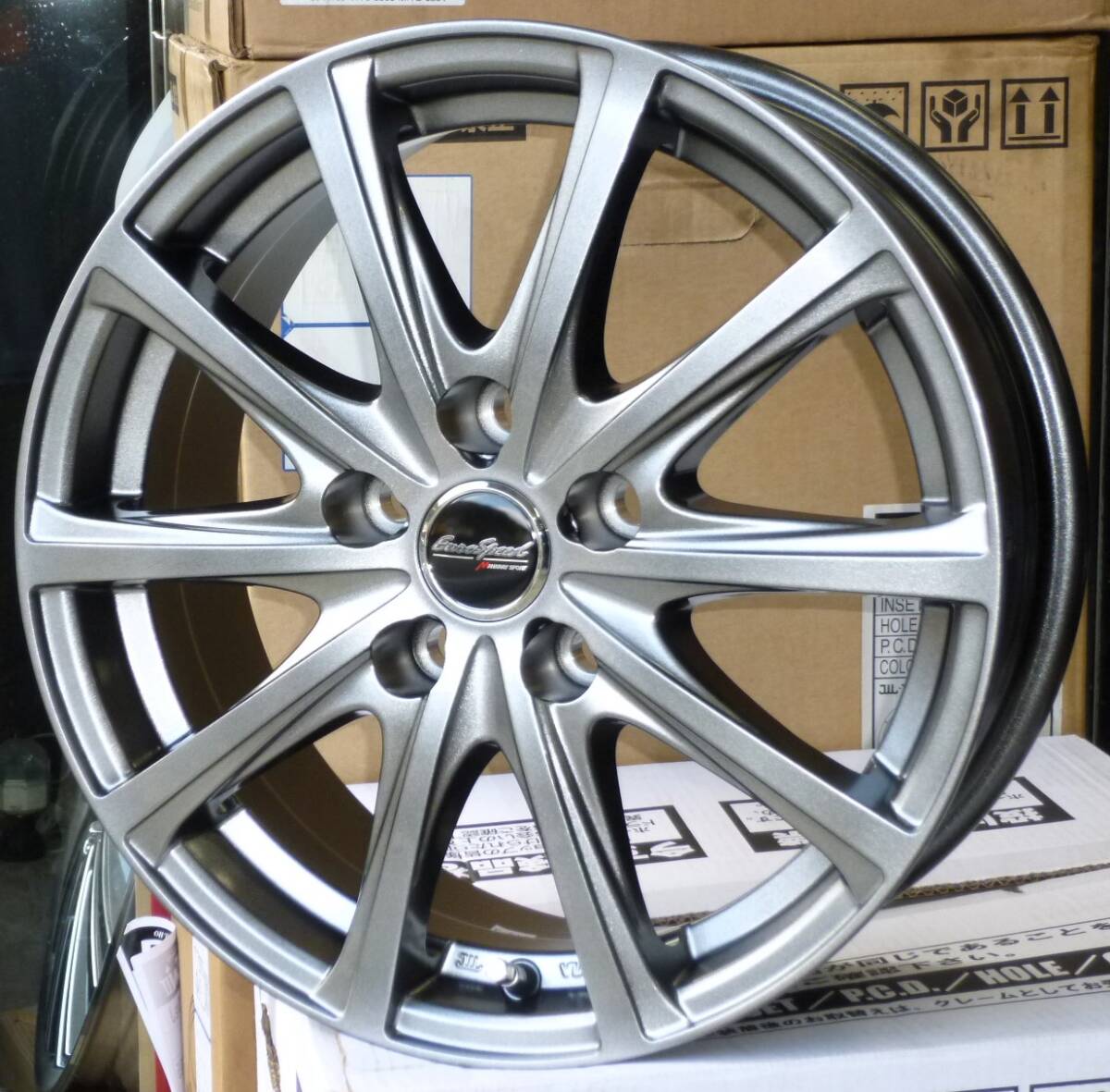 税込! AXVH70系 カムリ専用ホイール 「ユーロスピード V25」 新品1台分拍卖