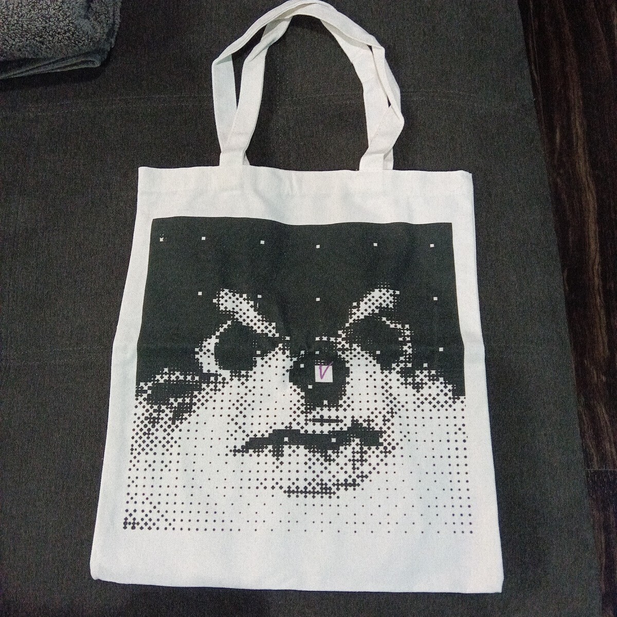 新品 BTS V テテ layover ヨンタン トートバック トートバッグ エコバッグ コットン2拍卖
