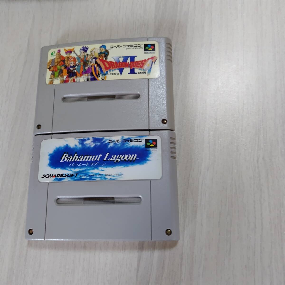 ☆即決 SFC バハムート ラグーン ドラゴンクエスト6 幻の大地   レターパックライト SFC 5本まで N64 6本まで同梱可☆拍卖