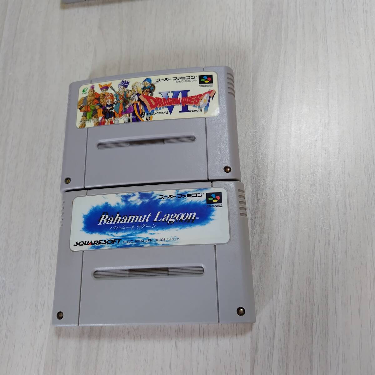 ☆即決 SFC バハムート ラグーン ドラゴンクエスト6 幻の大地  レターパックライト SFC 5本まで N64 6本まで同梱可☆拍卖