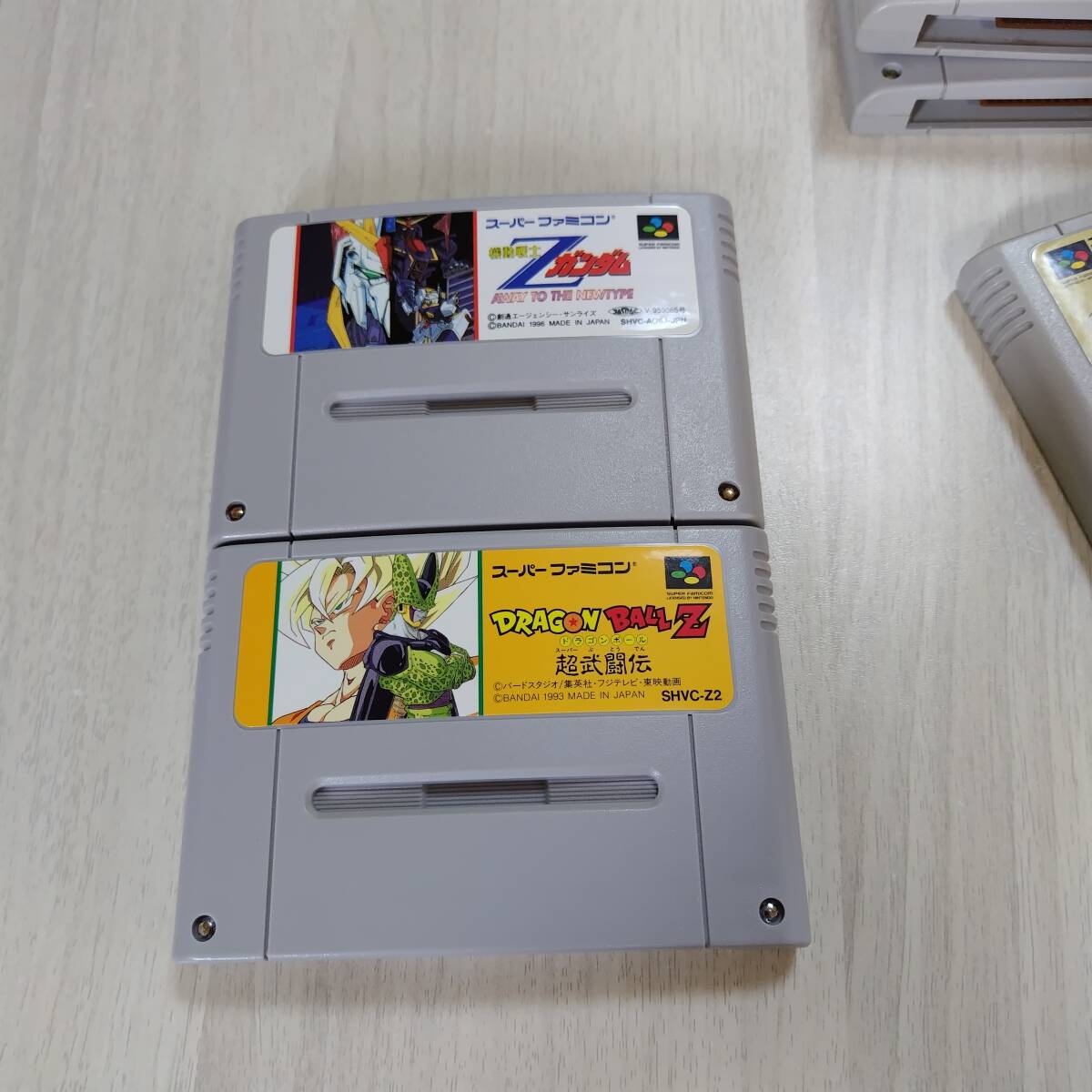 ☆即決 SFC 機動戦士Zガンダム ドラゴンボールZ 超武闘伝   レターパックライト SFC 5本まで N64 6本まで同梱可☆拍卖