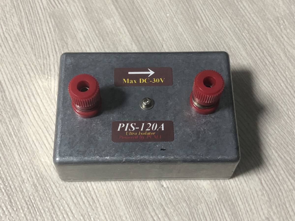 PUMA ピューマ ウルトラアイソレーター PIS-120A 高性能アイソレーター 国産品 サブバッテリー キャパシター 電源強化 カーオーディオ拍卖