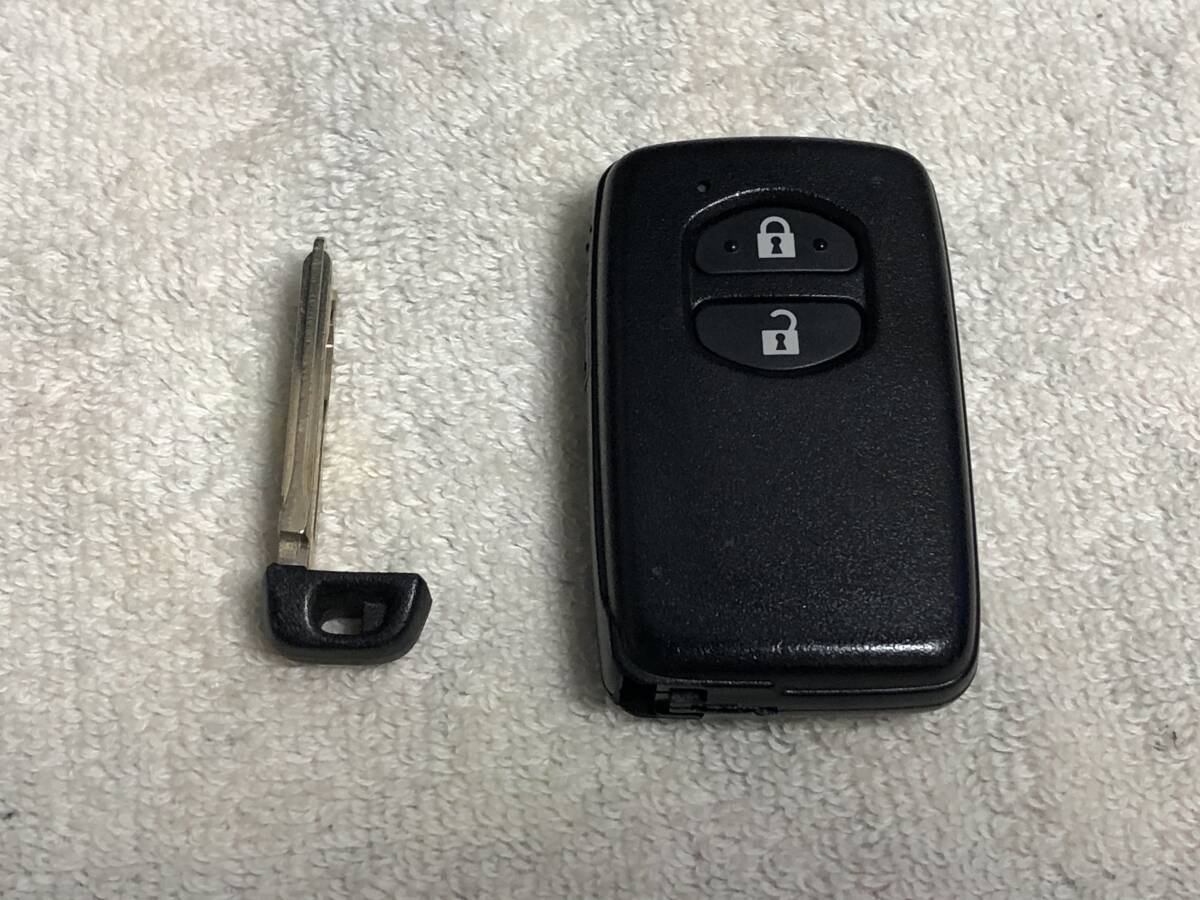 通電OK 14ADA-02 21451-5300 001YUA1033 トヨタ純正 キーレス スマートキー プリウス アクア ウィッシュ ZVW30 ZVW41 NHP10 ZGE20 NSP130拍卖