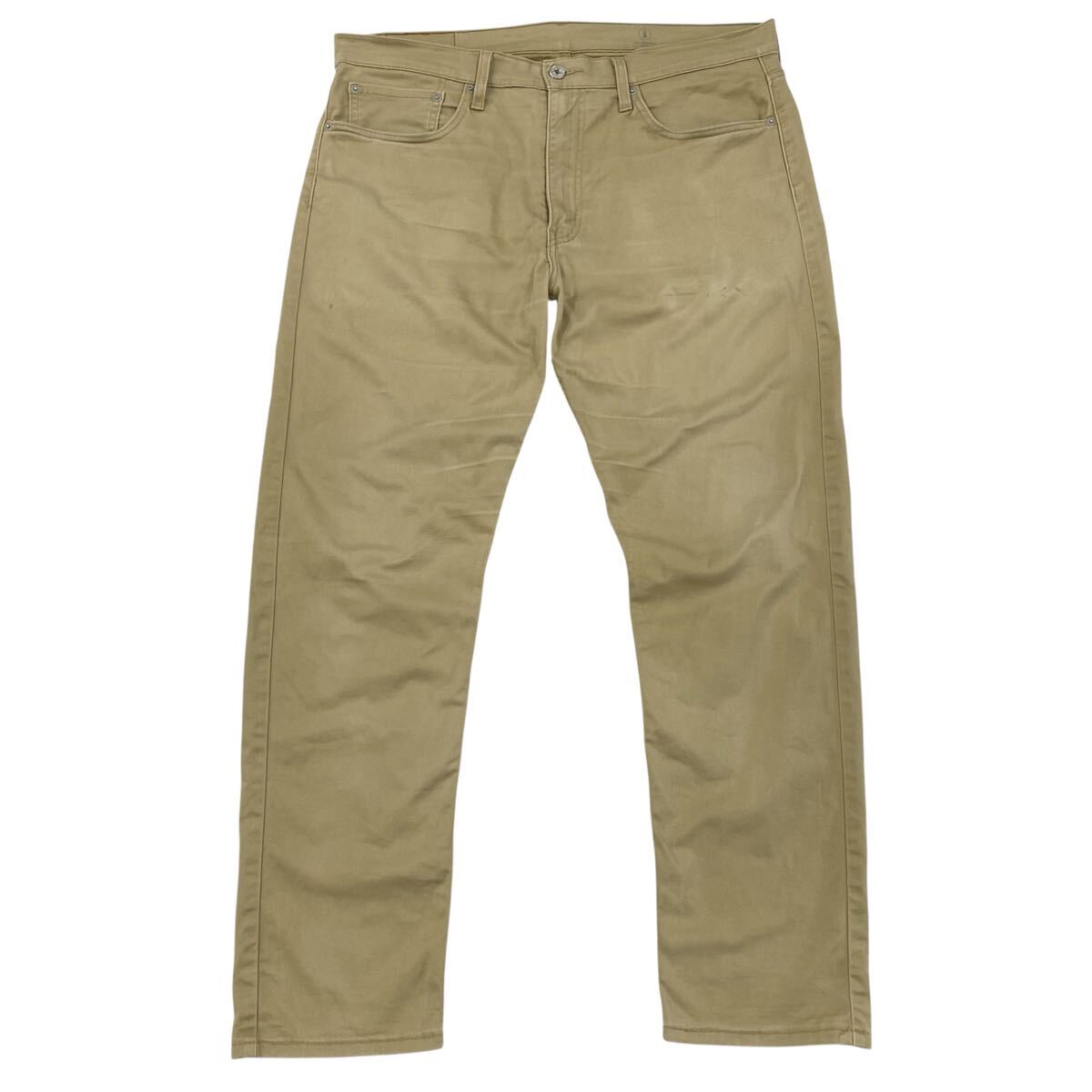 Levi’s(リーバイス)502チノパンツ ボトムス チノパン メンズW36 ベージュ系拍卖