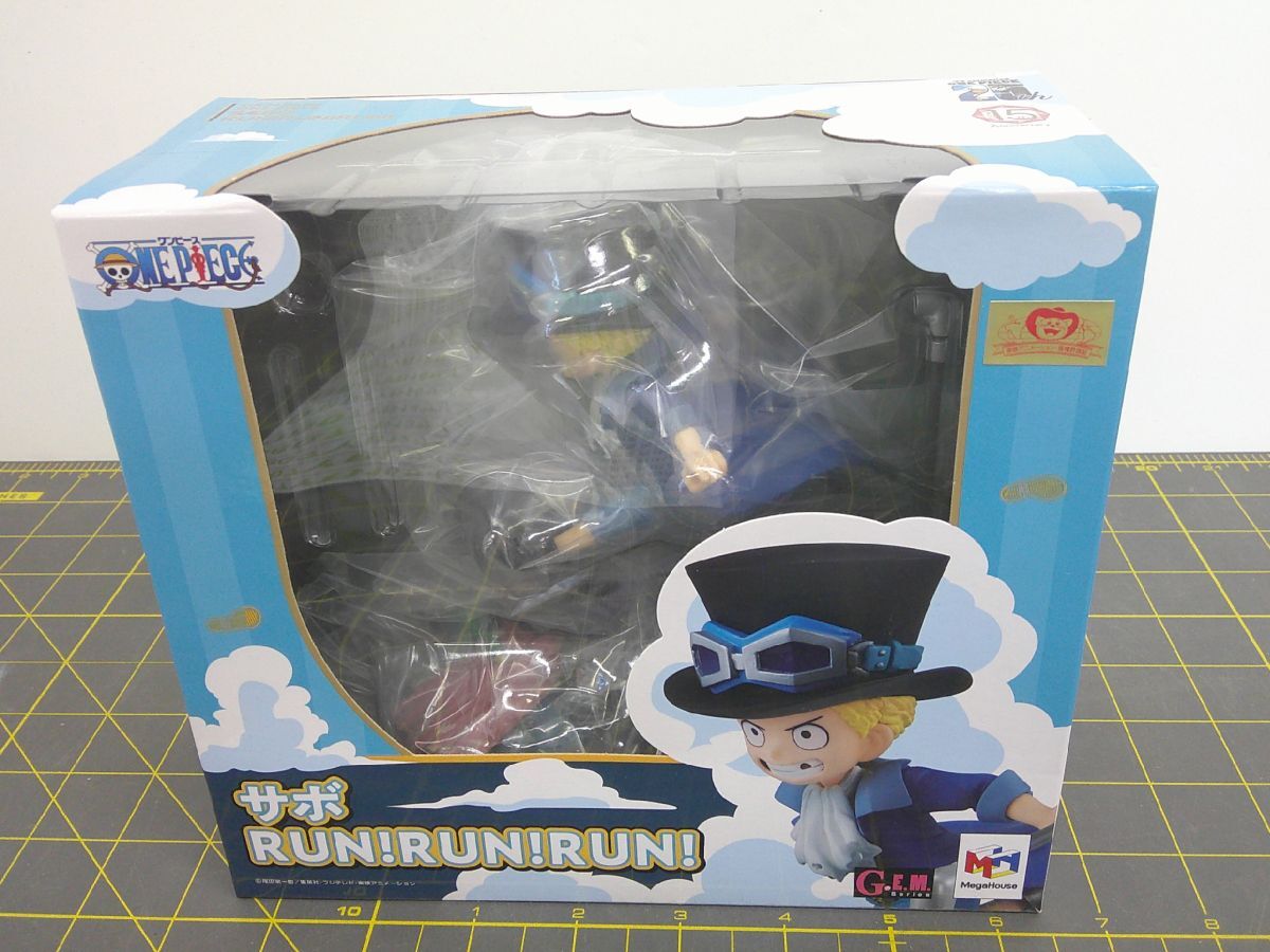 86 送60サ 0807YB10 メガハウス ワンピース フィギュア サボ RUN RUN RUN 未開封拍卖