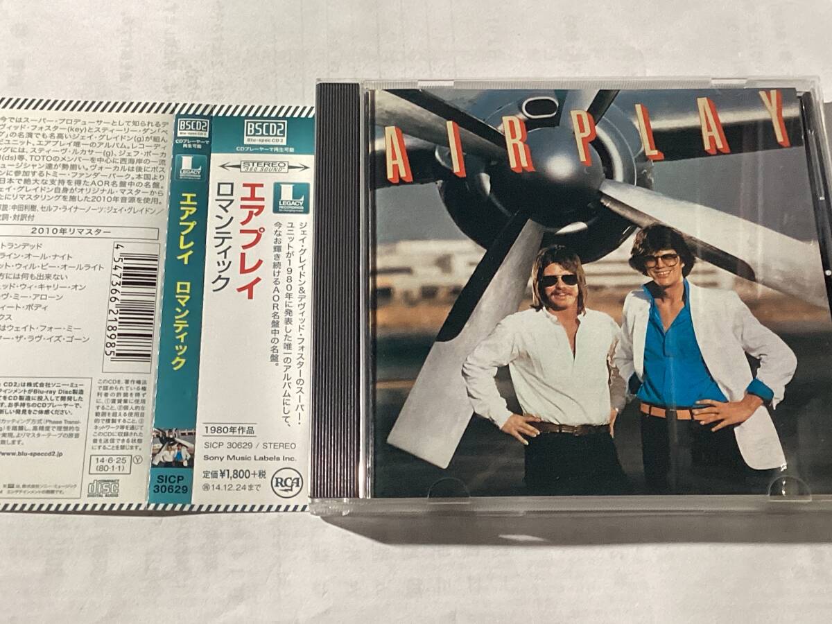 限定【BSCD2】国内盤帯付CD/AOR/エアプレイ/ロマンティック #デヴィッド・フォスター/TOTO【ライナー解説/ジェイ・グレイドン】拍卖