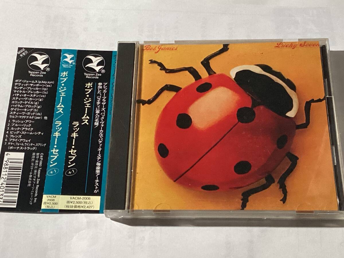 廃盤/国内盤帯付CD/ボブ・ジェームス/ラッキー・セブン +ボーナス1曲#デヴィッド・サンボーン/ブレッカー・ブラザーズ/スティーヴ・ガッド拍卖