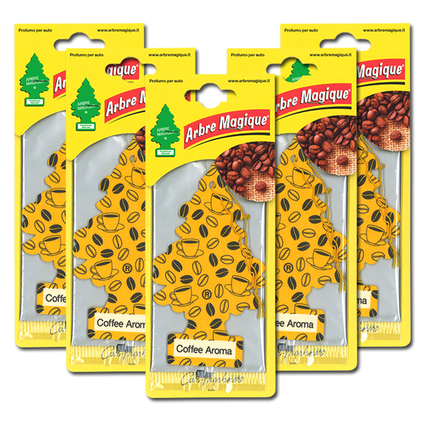 アルブレマギーク エアフレッシュナー コーヒーアロマ 5枚セット 芳香剤 車 部屋 吊り下げ 【メール便 送料無料】拍卖