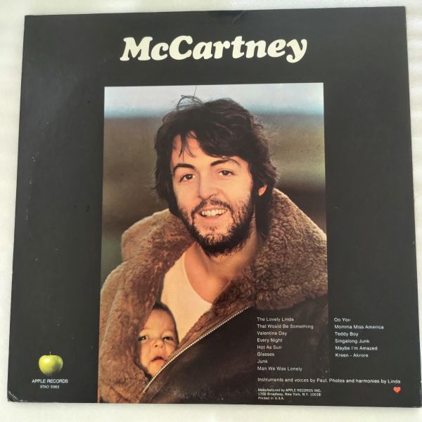 ・ポールマッカートニー/ McCartney(STAO3363)拍卖