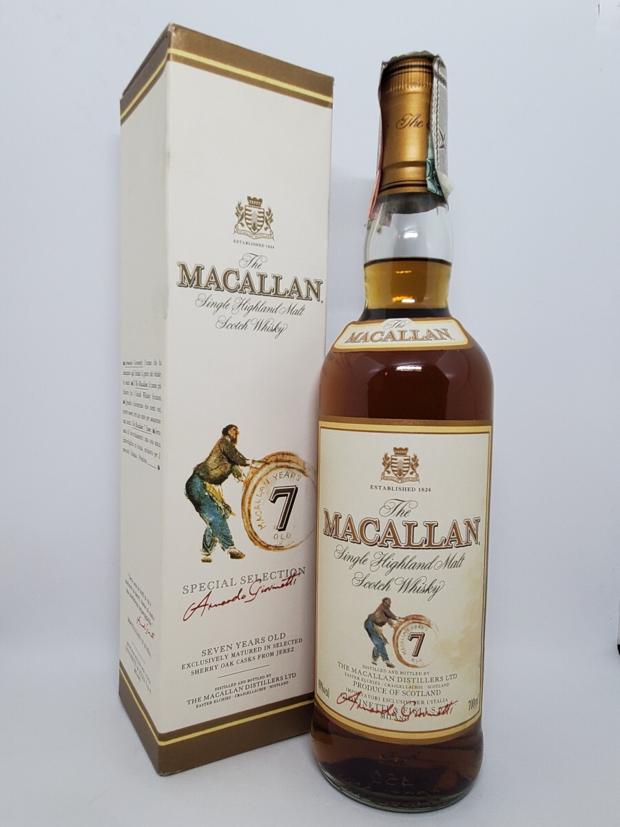 マッカラン 7年 ジオベネッティ MACALLAN ※拍卖